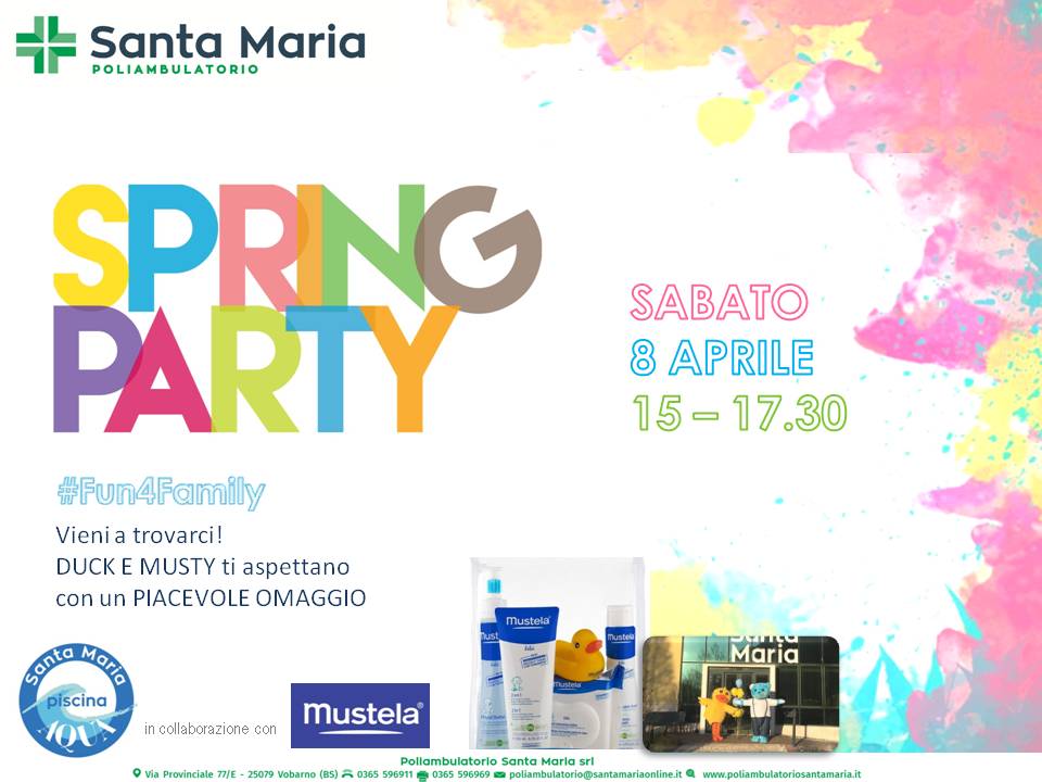 Spring Party Santa Maria Aqua